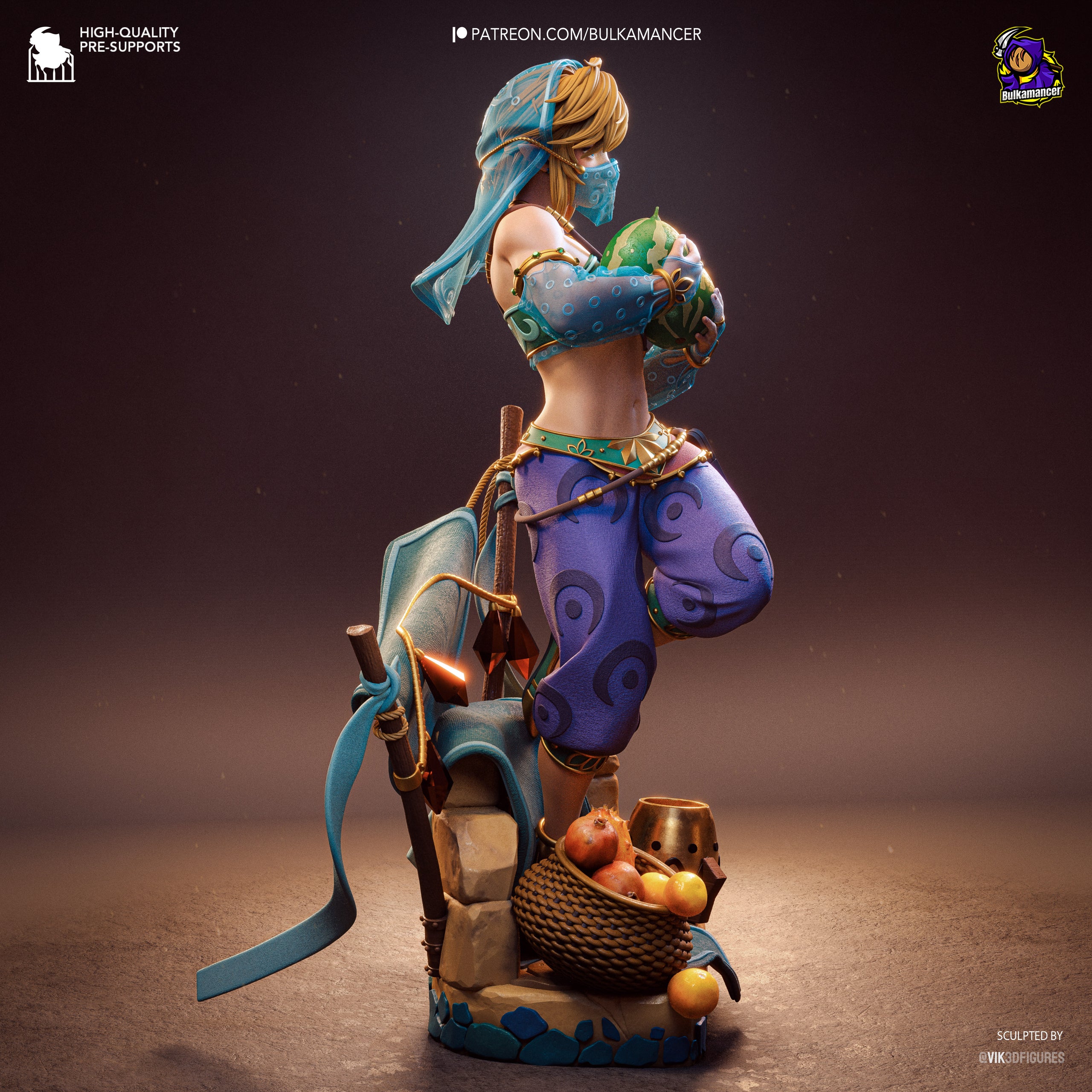 Desert Veil Hero Statue