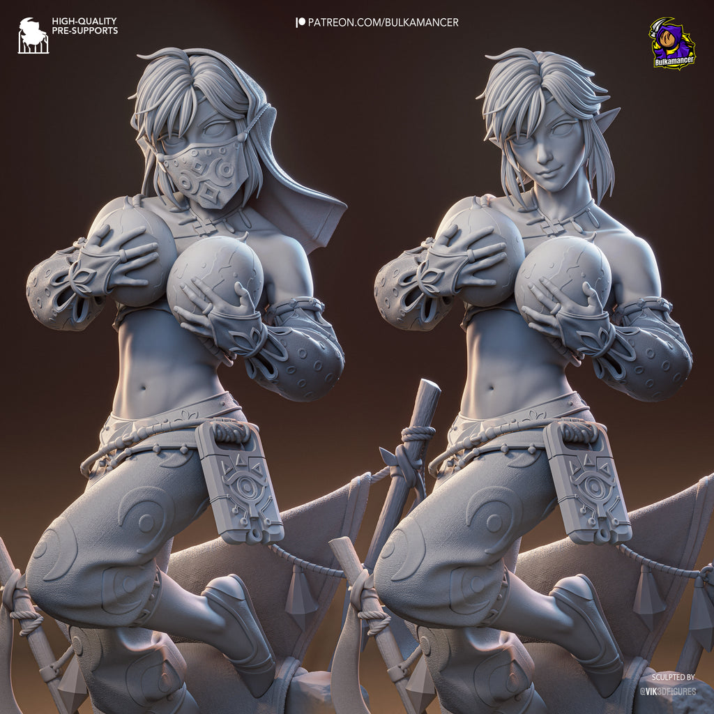 Desert Veil Hero Statue