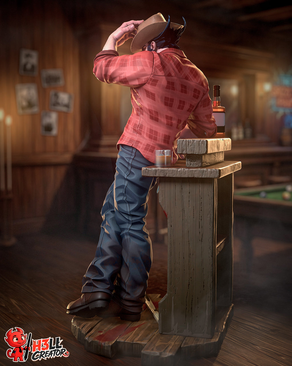 Berserker Legacy Statue