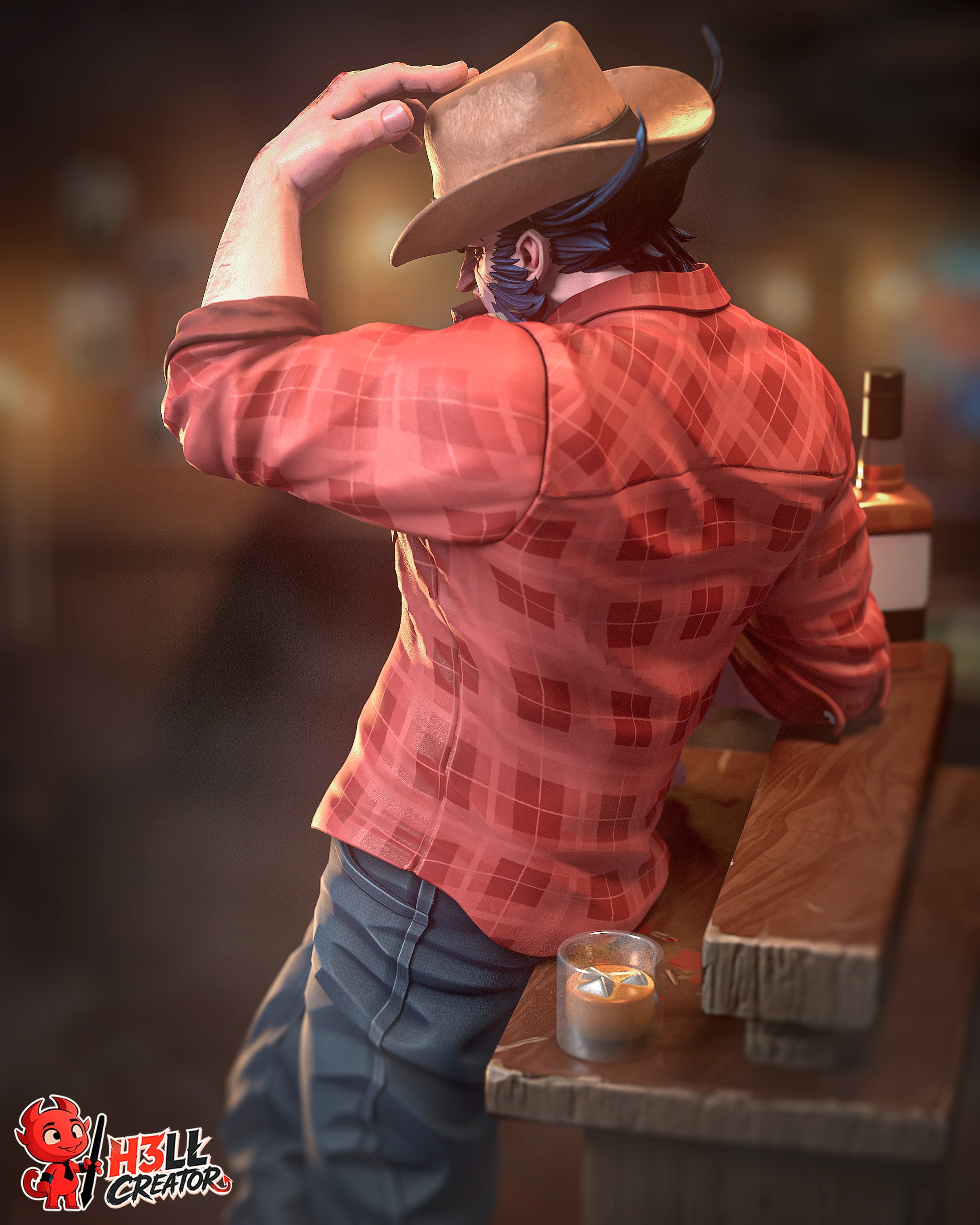 Berserker Legacy Statue