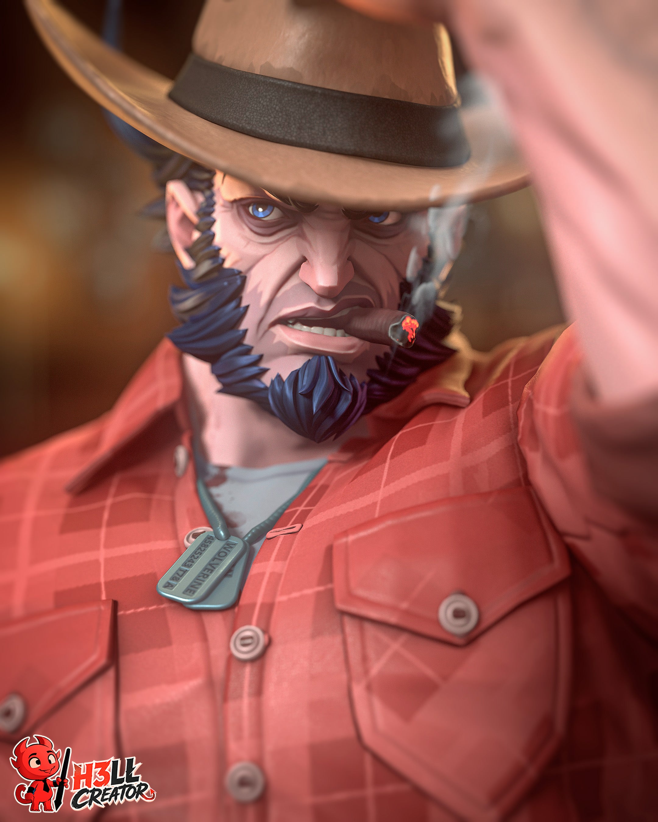 Berserker Legacy Statue