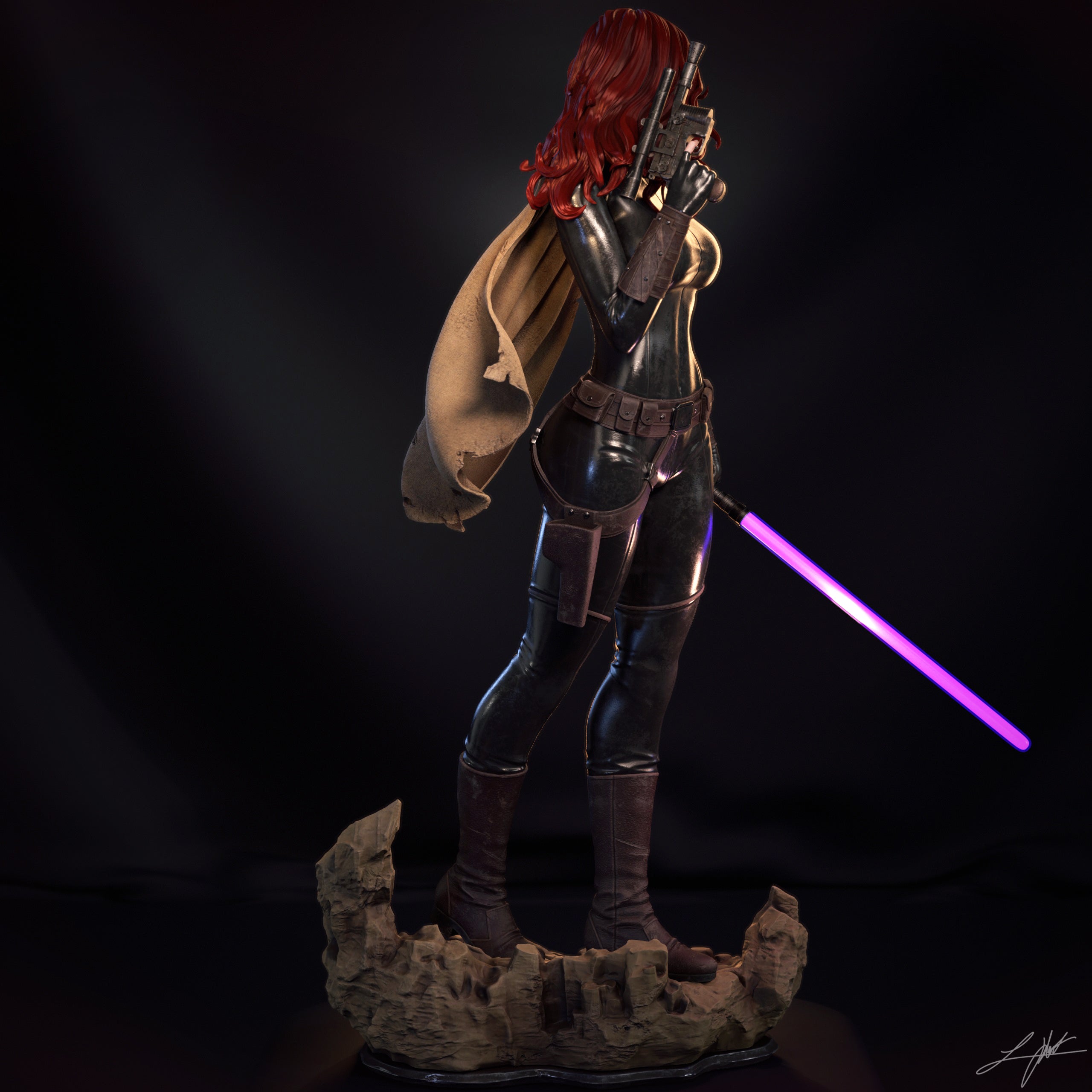 Mara Jade Statue