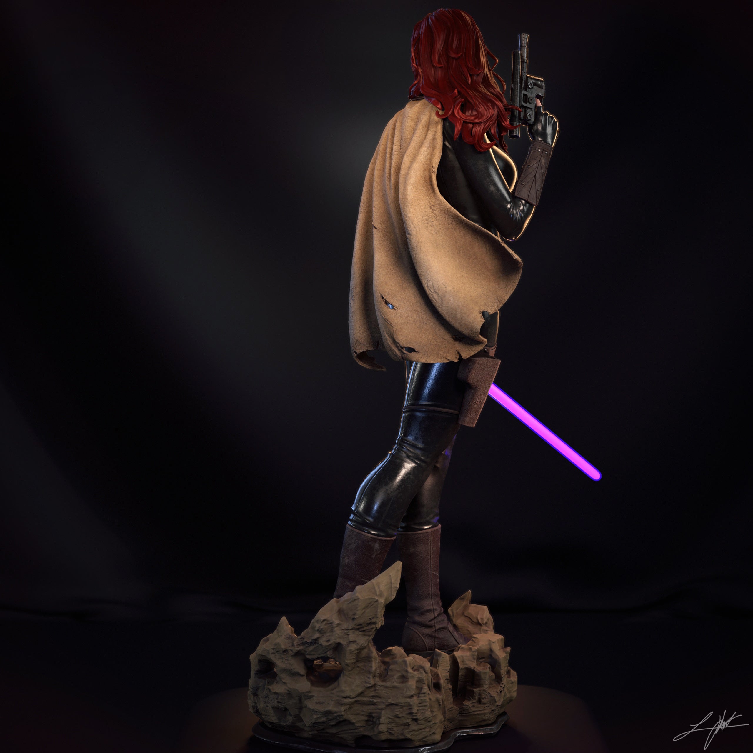 Mara Jade Statue