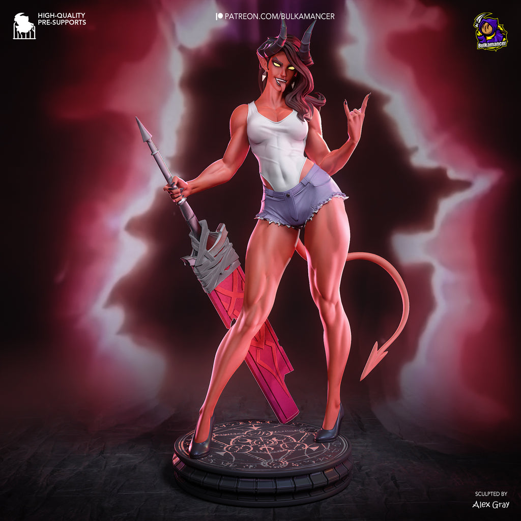 Malevola Hellwing Statue