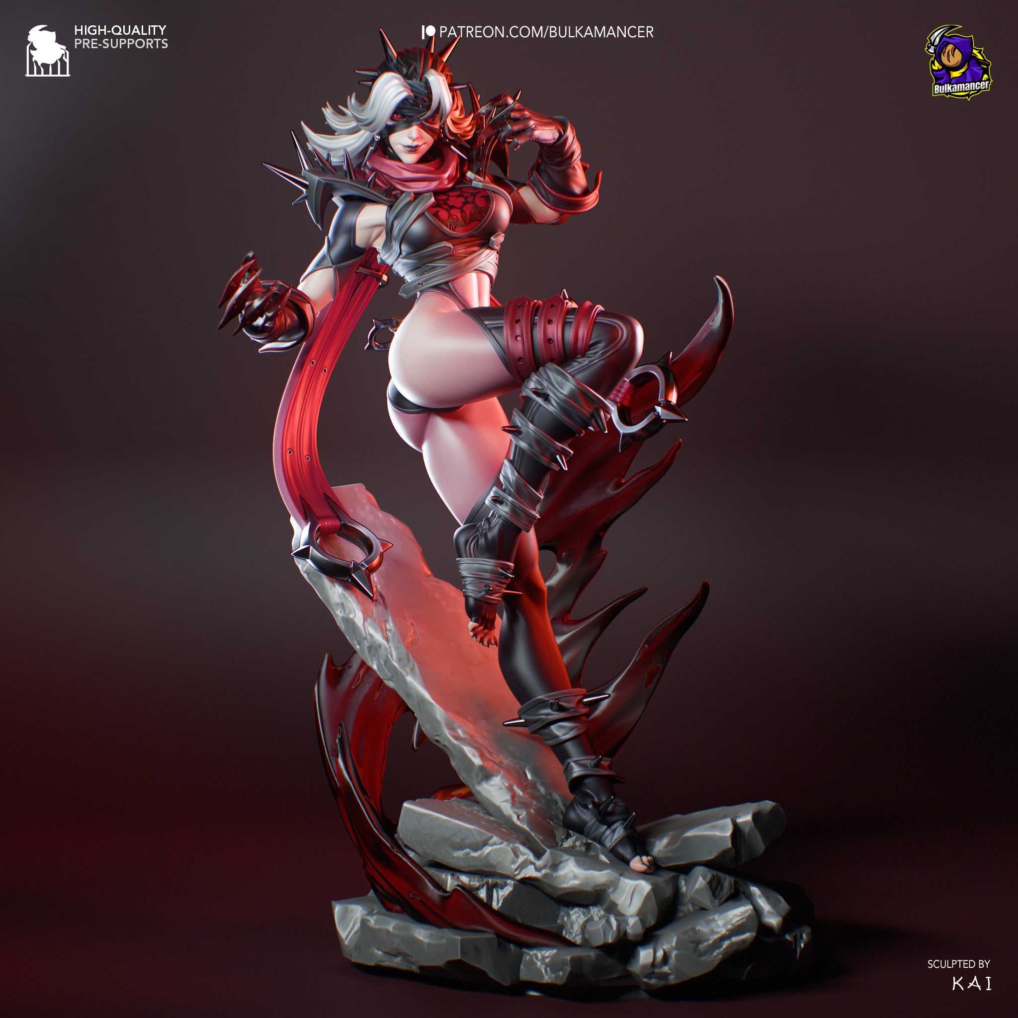 Dark Psychic Villainess Statue