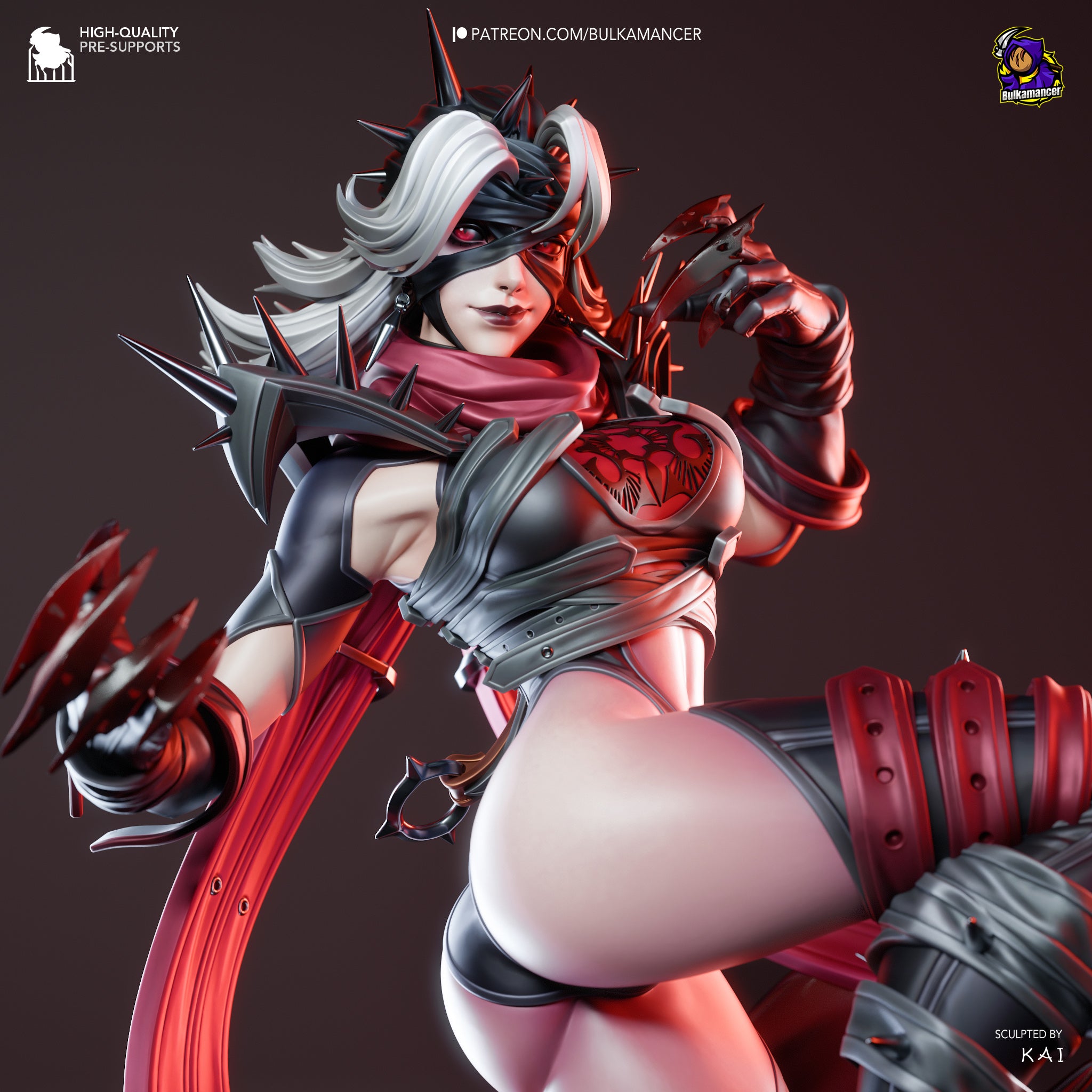 Dark Psychic Villainess Statue
