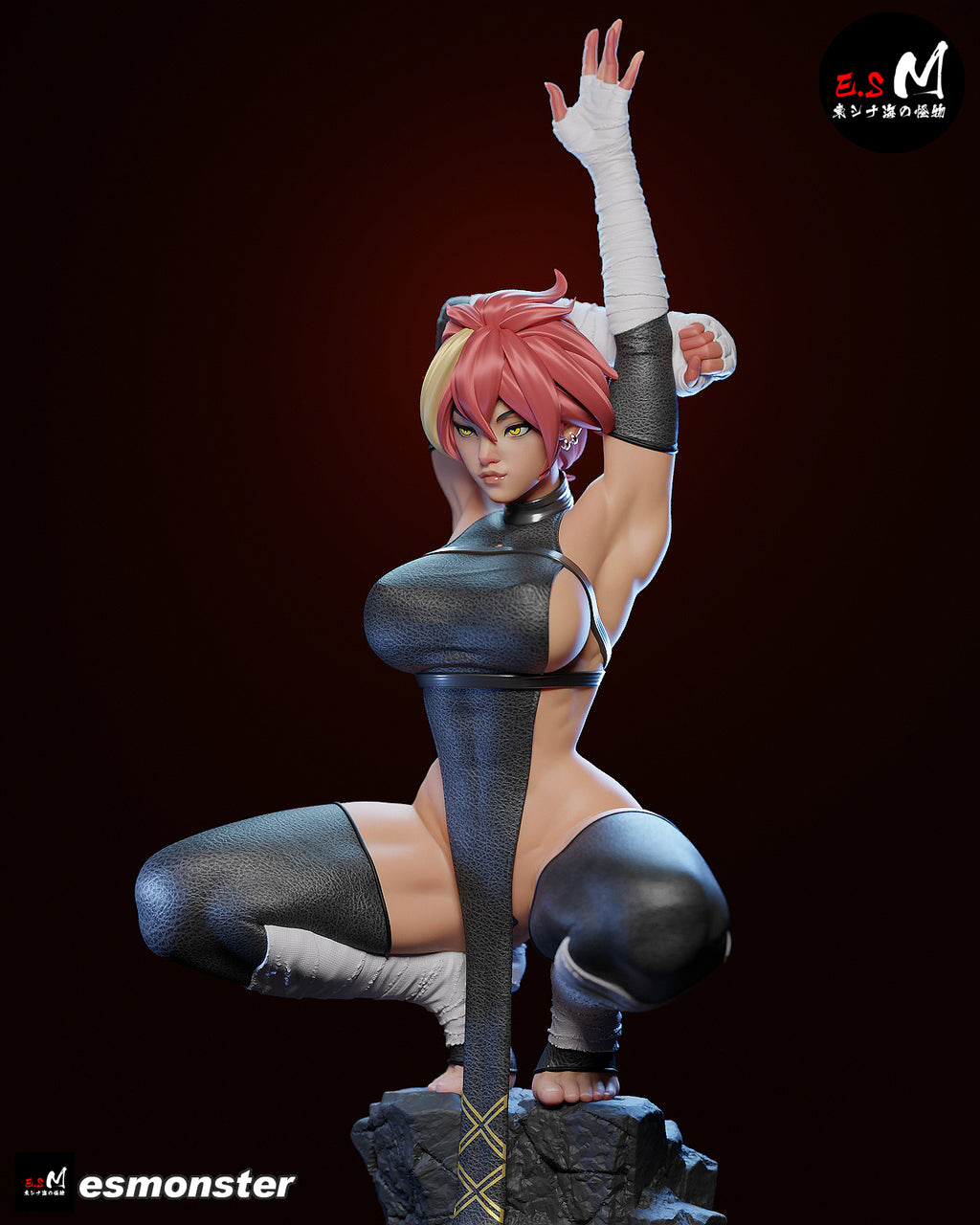 Arena Fury Statue