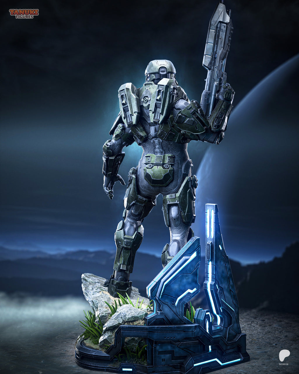Legendary Spartan Figure