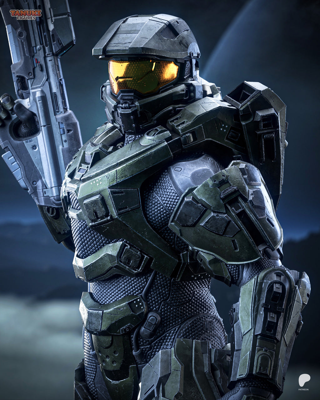 Legendary Spartan Figure