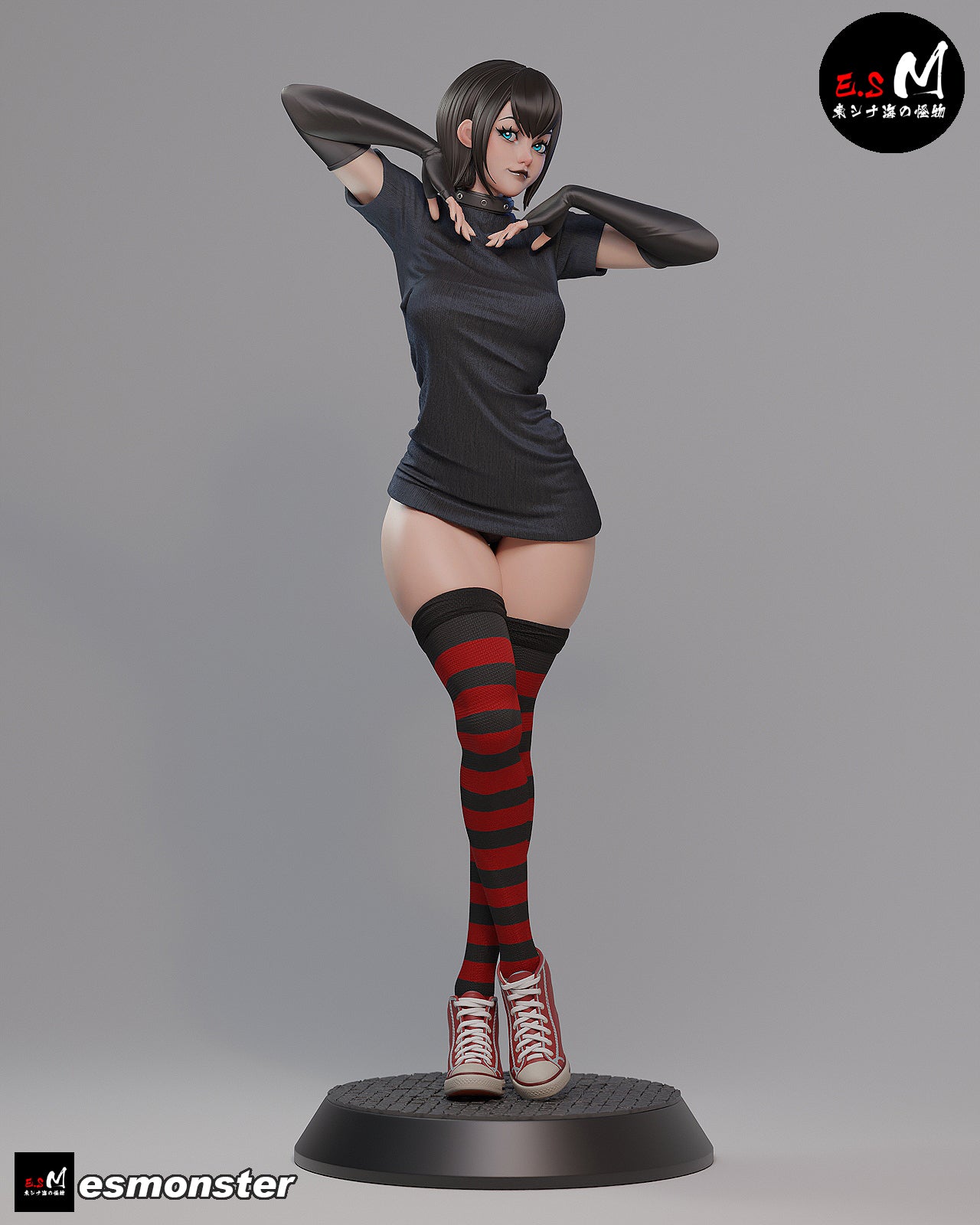 Gothic Vampire Statue