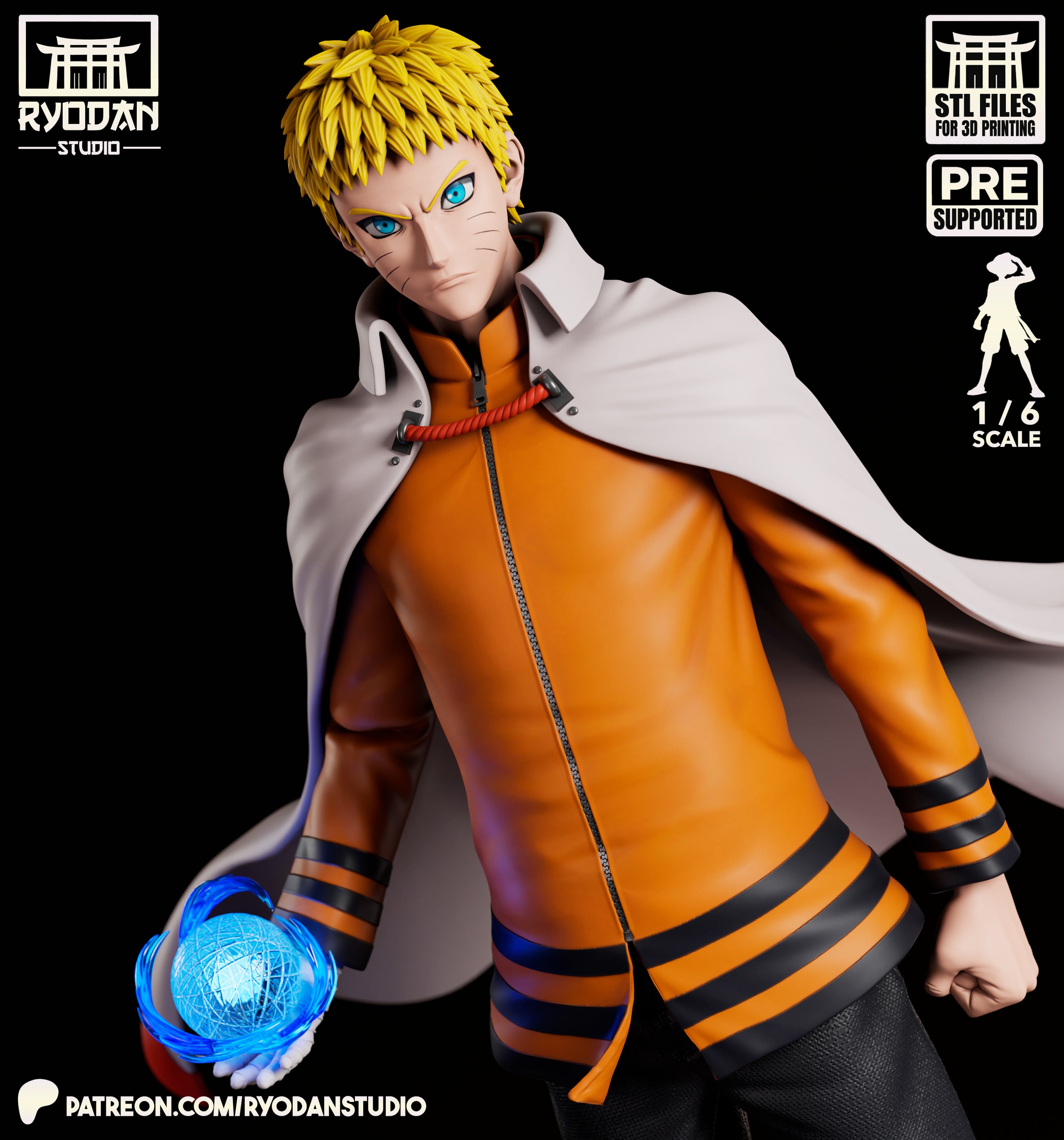 Legendary Ninja Statue