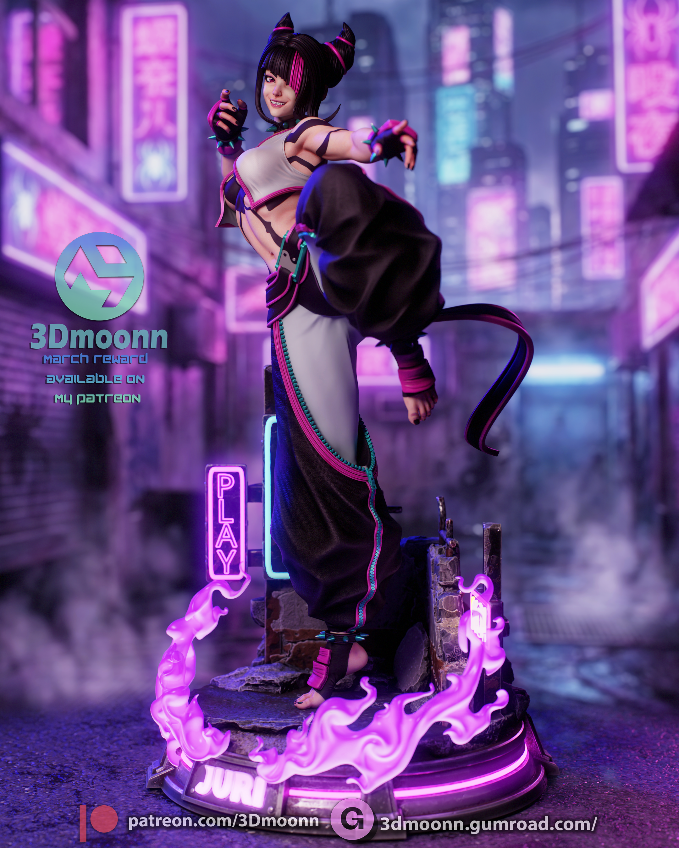 The Spider Fighter Statue