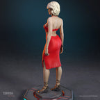 Synthetic Siren Statue