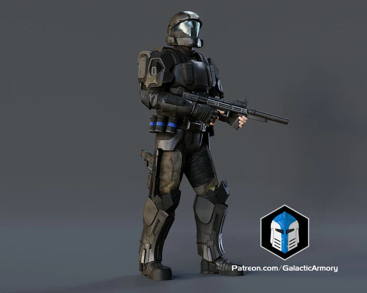 ODST Pose 1 Statue