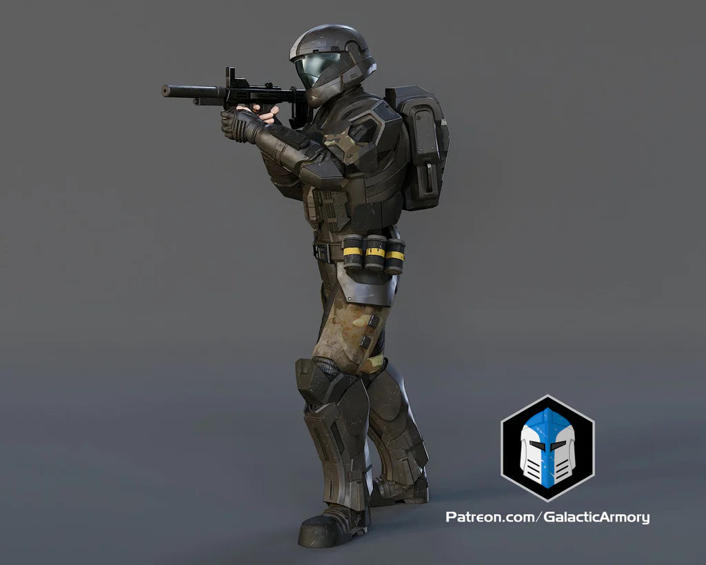 ODST Pose 4 Statue