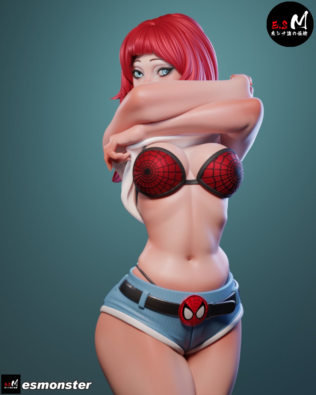 The Redhead Muse Statue