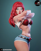 The Redhead Muse Statue