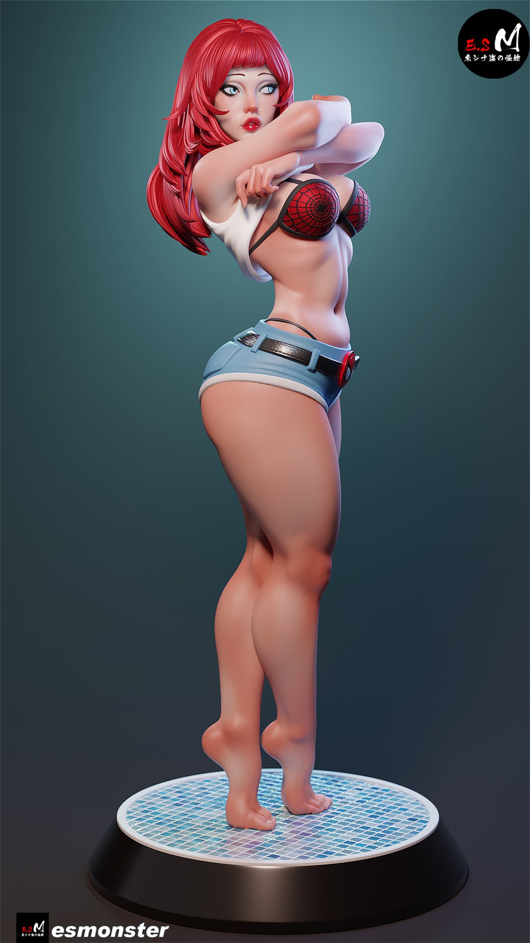 The Redhead Muse Statue