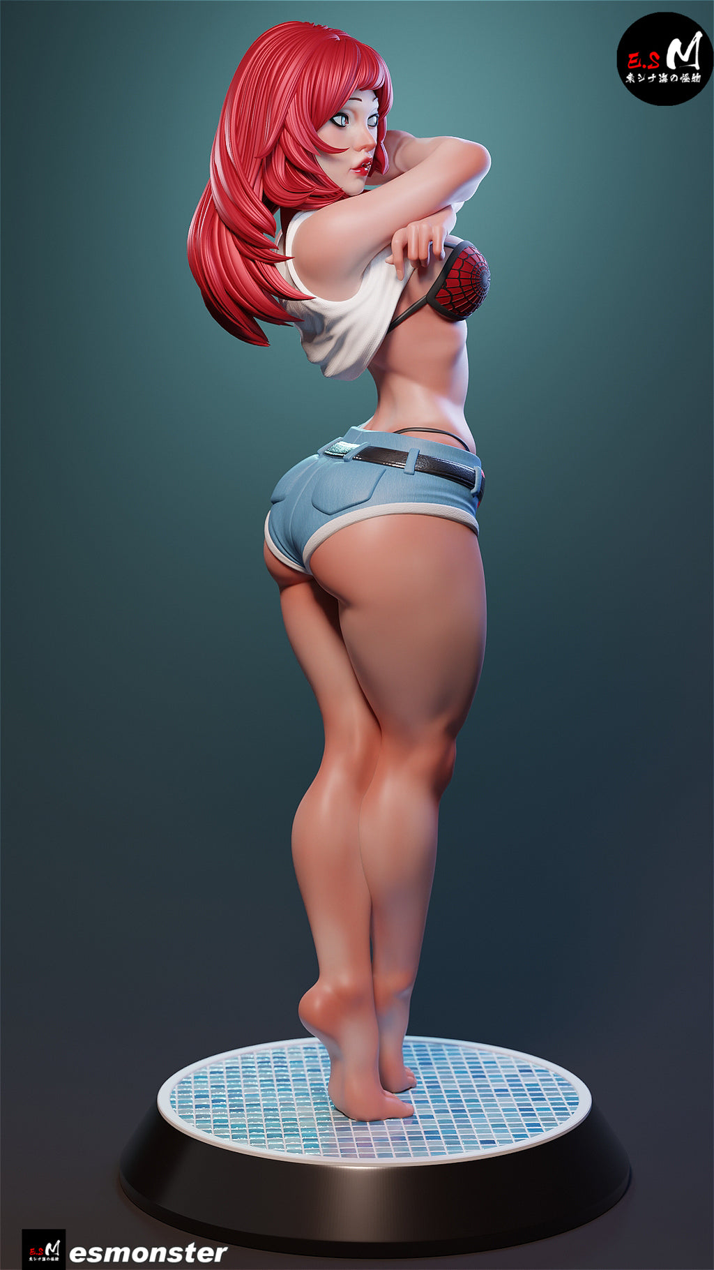 The Redhead Muse Statue