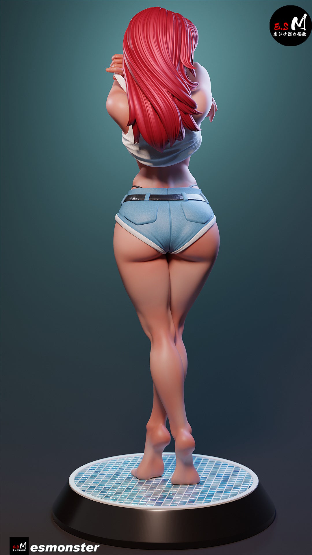 The Redhead Muse Statue