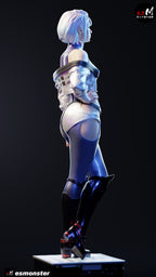 Moonwire Netrunner Statue