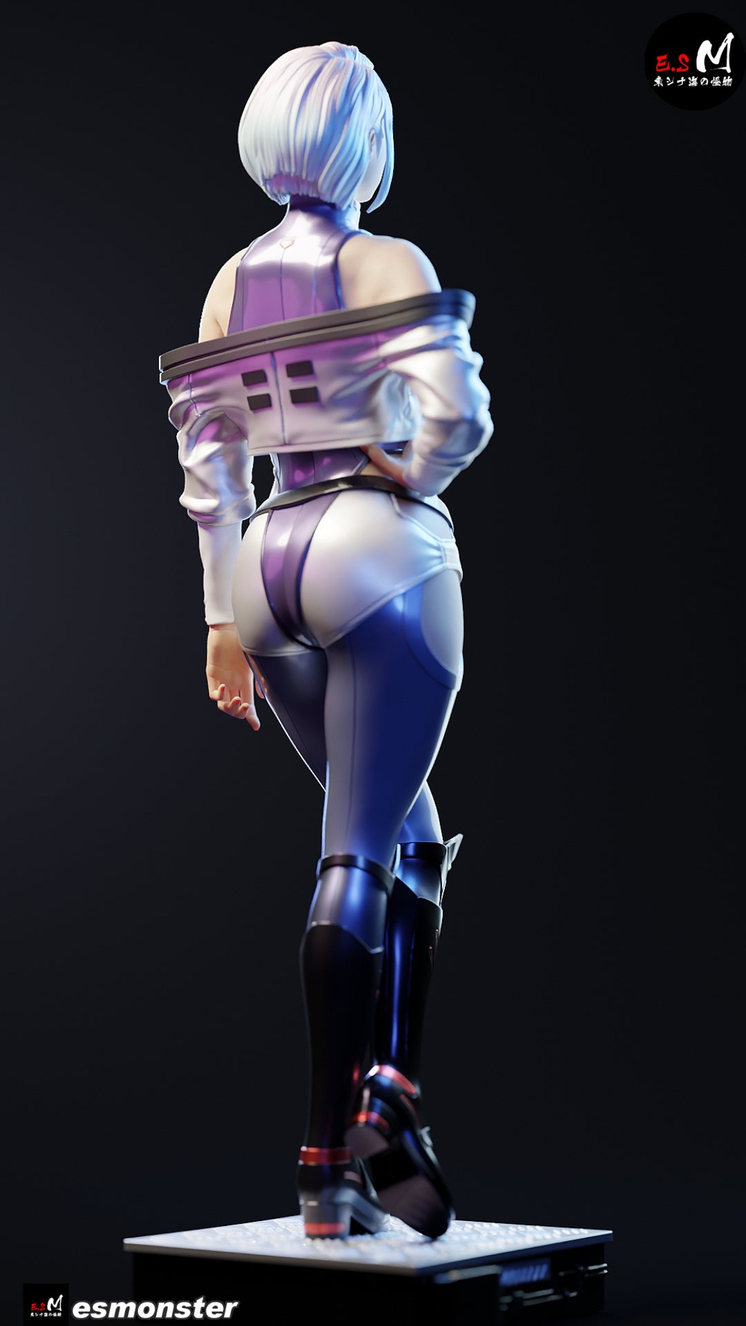 Moonwire Netrunner Statue