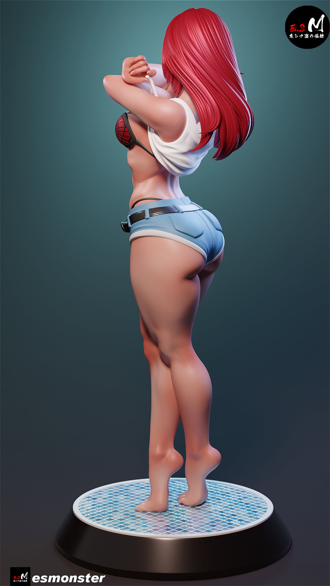 The Redhead Muse Statue