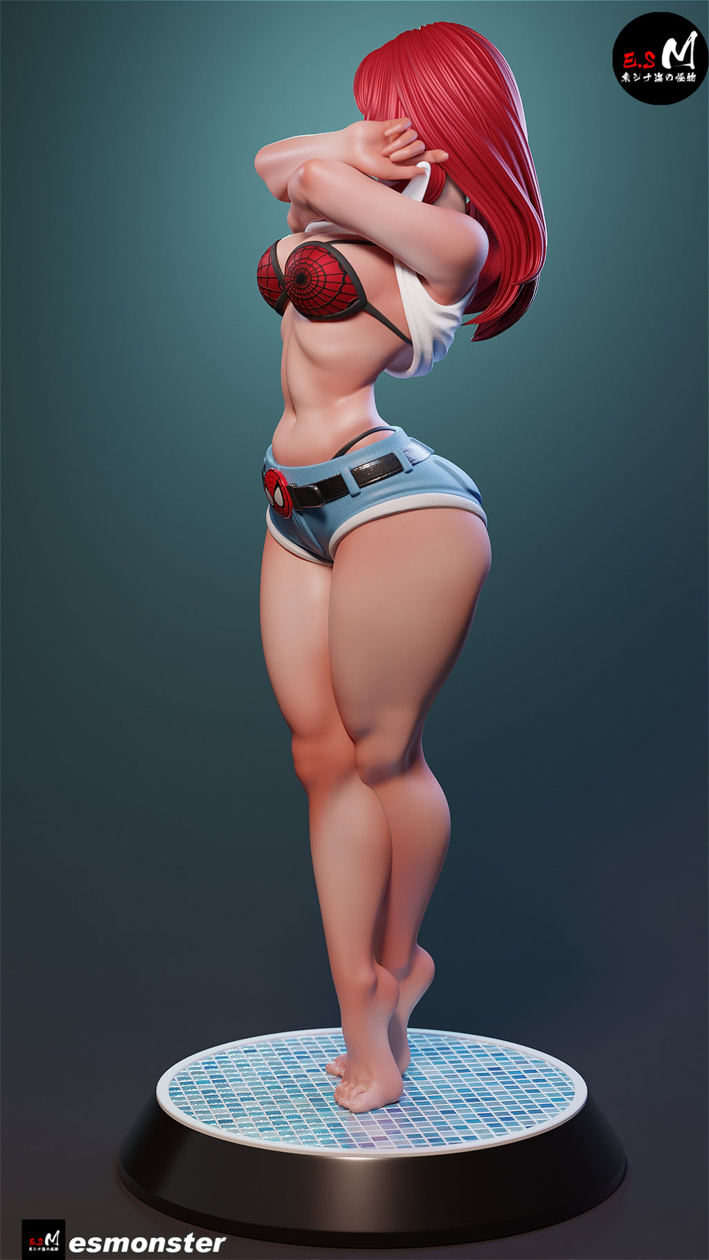 The Redhead Muse Statue
