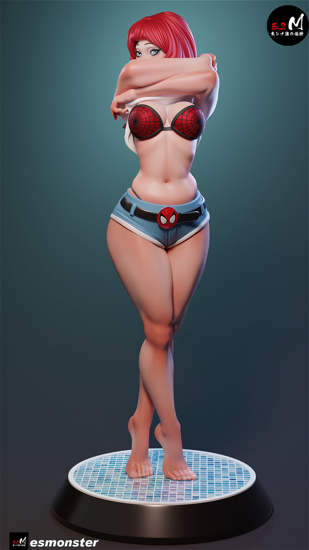 The Redhead Muse Statue