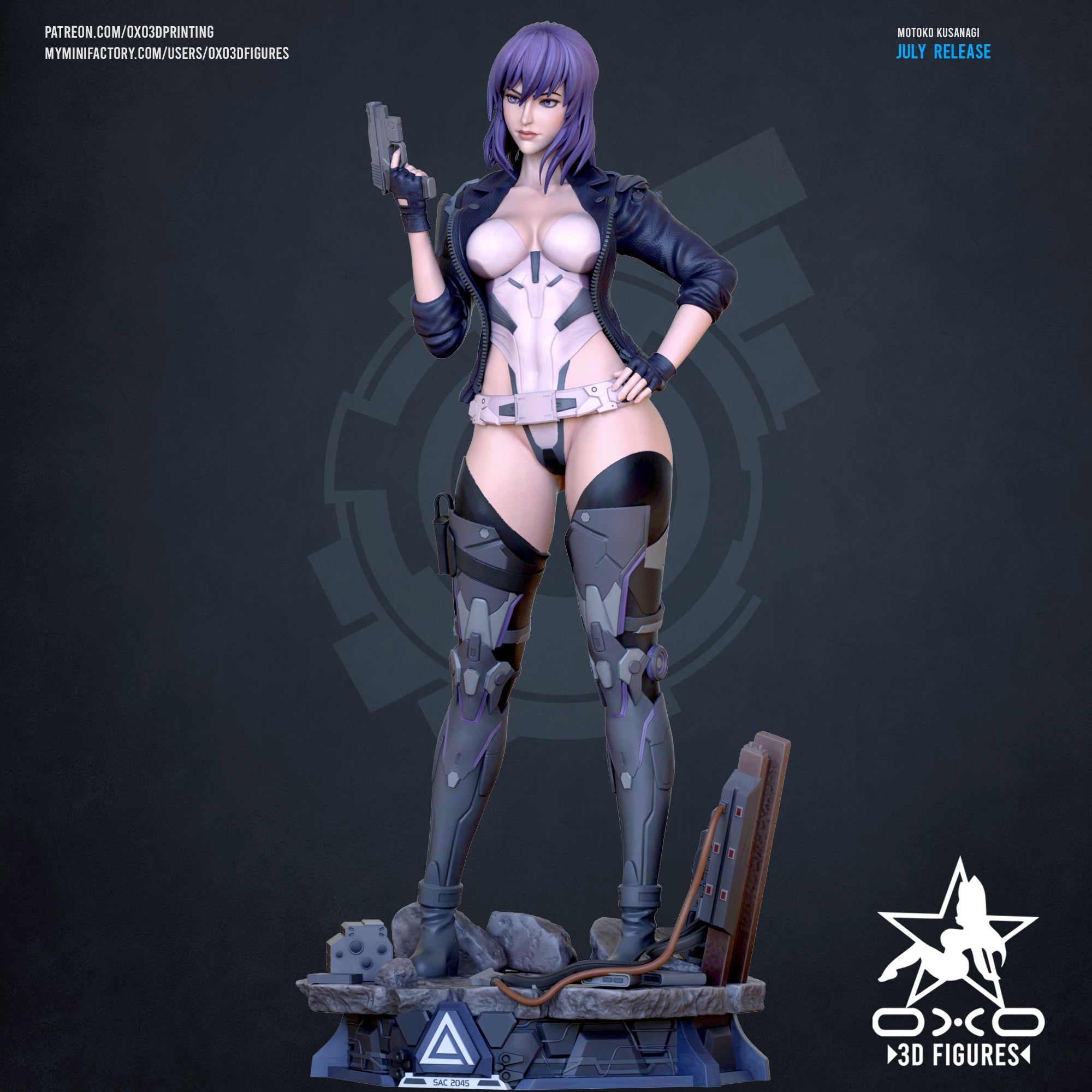 Cyber Mirage Statue