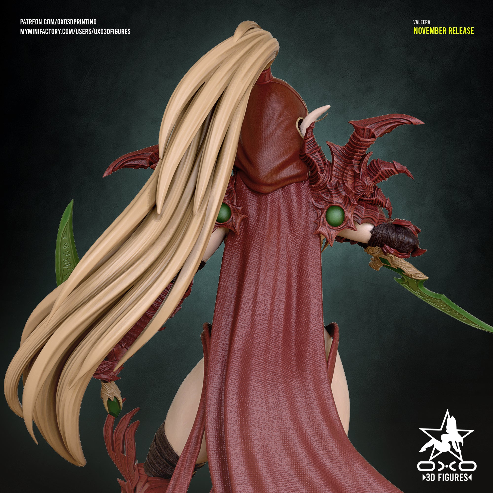 The Crimson Rogue Statue