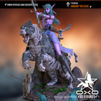 The Night Warrior Statue