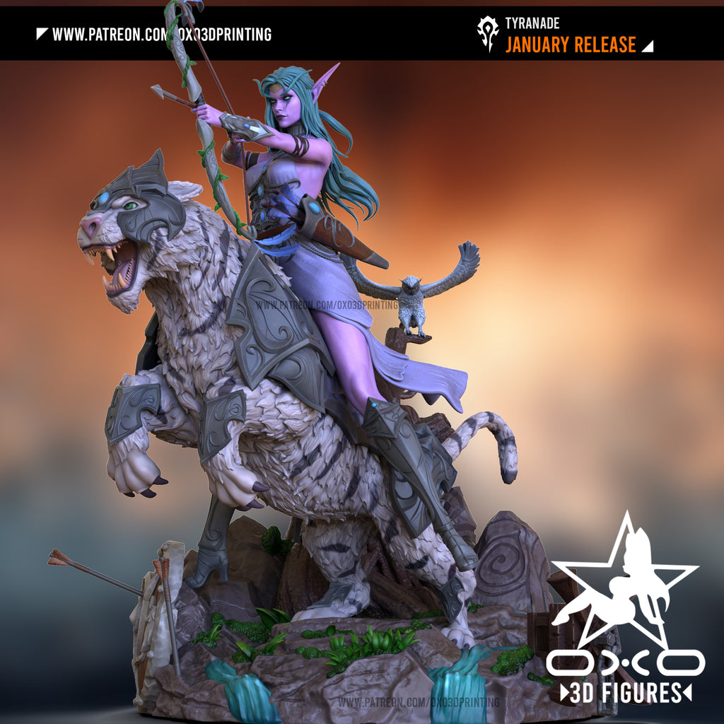 The Night Warrior Statue