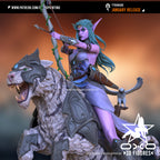 The Night Warrior Statue