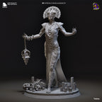 Ancient Corrupted Priestess Statue