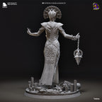 Ancient Corrupted Priestess Statue