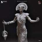 Ancient Corrupted Priestess Statue