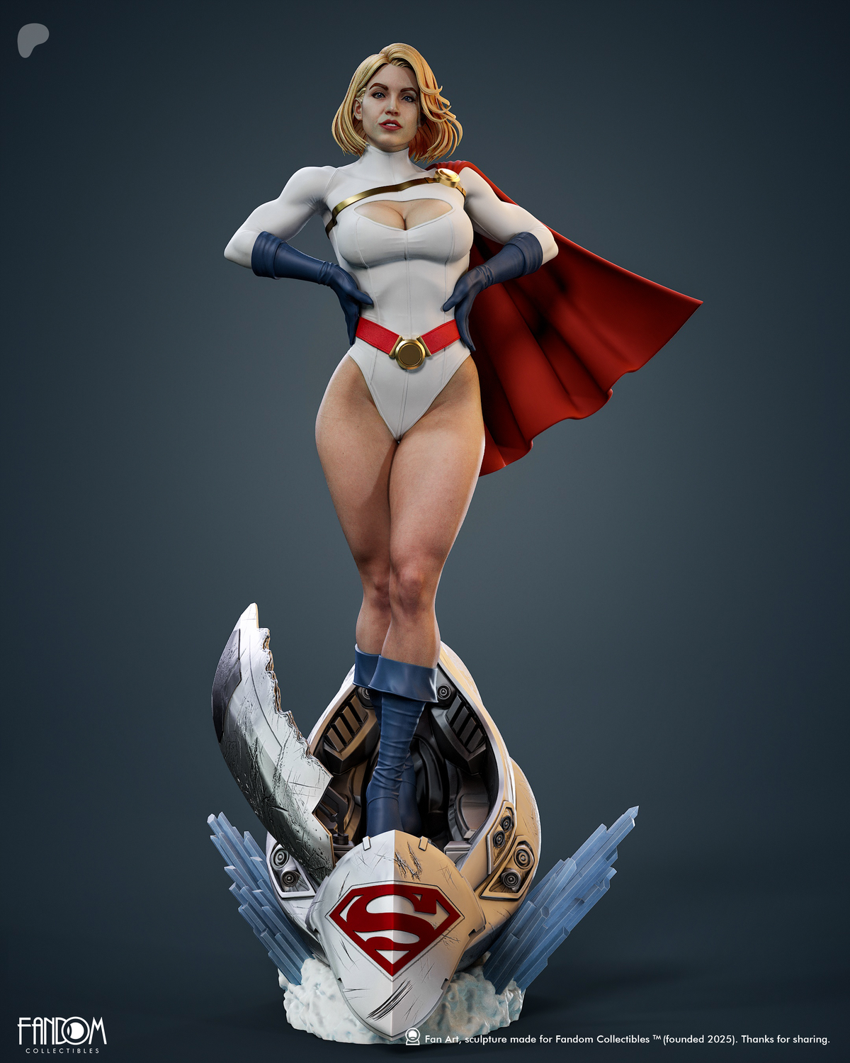 Kryptonian Legacy Statue