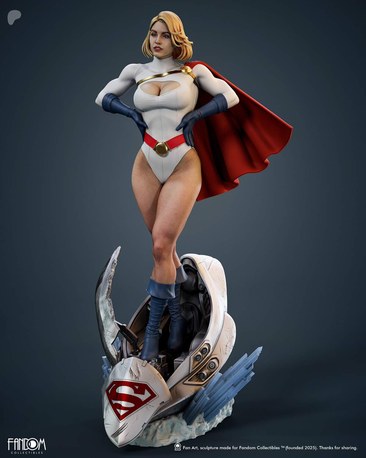 Kryptonian Legacy Statue