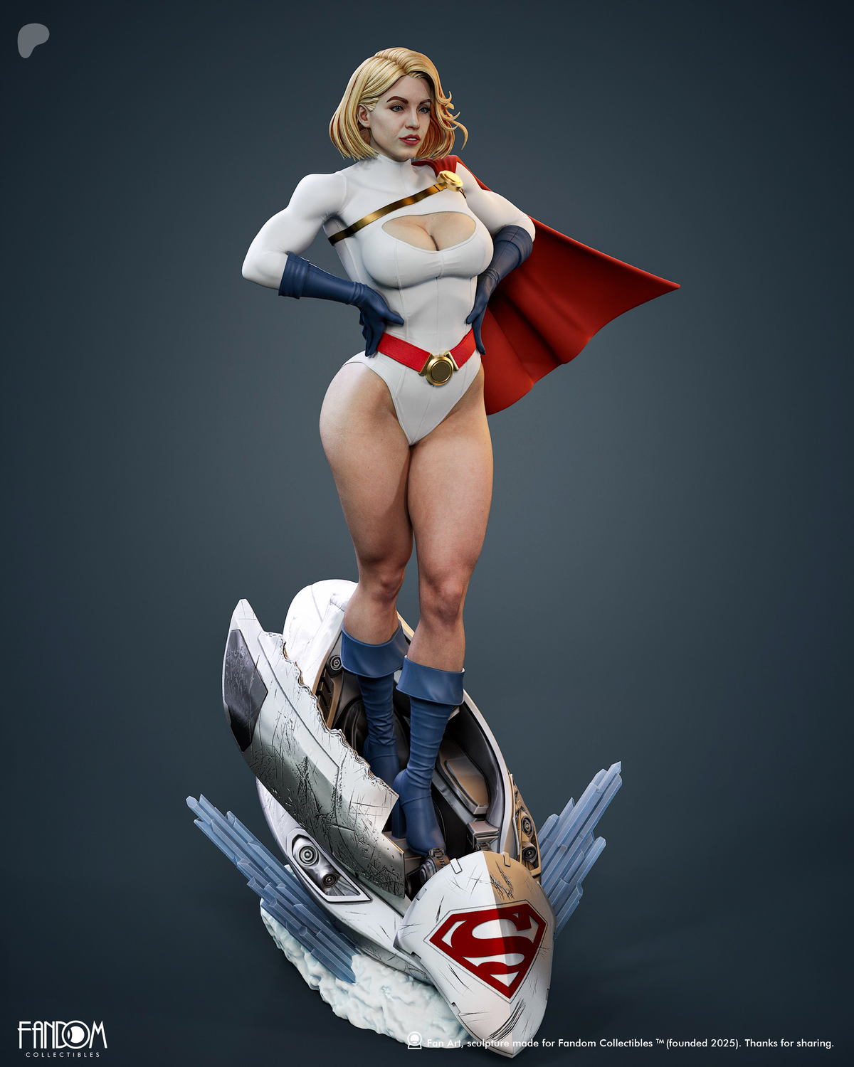 Kryptonian Legacy Statue