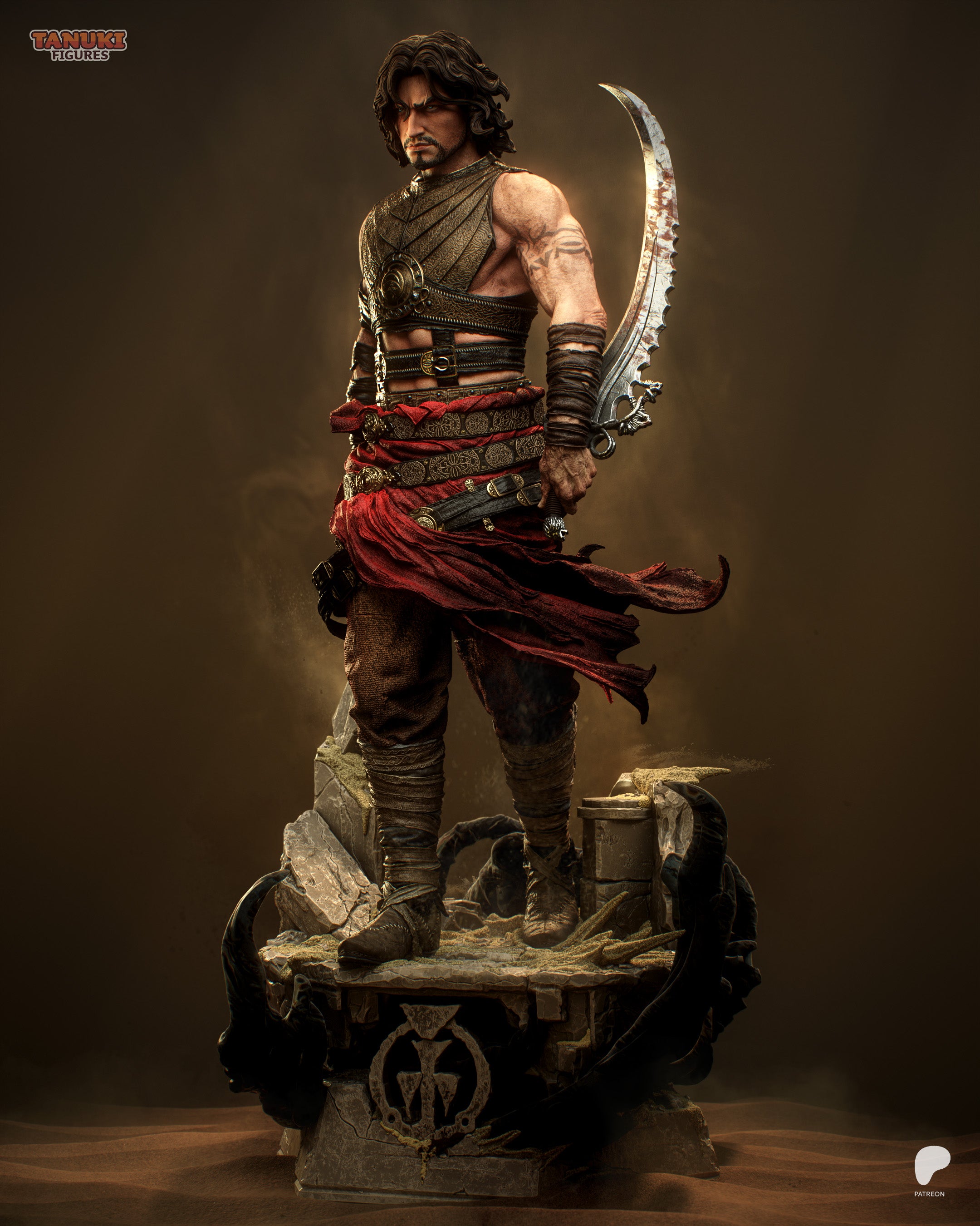 Prince of Persia Statue