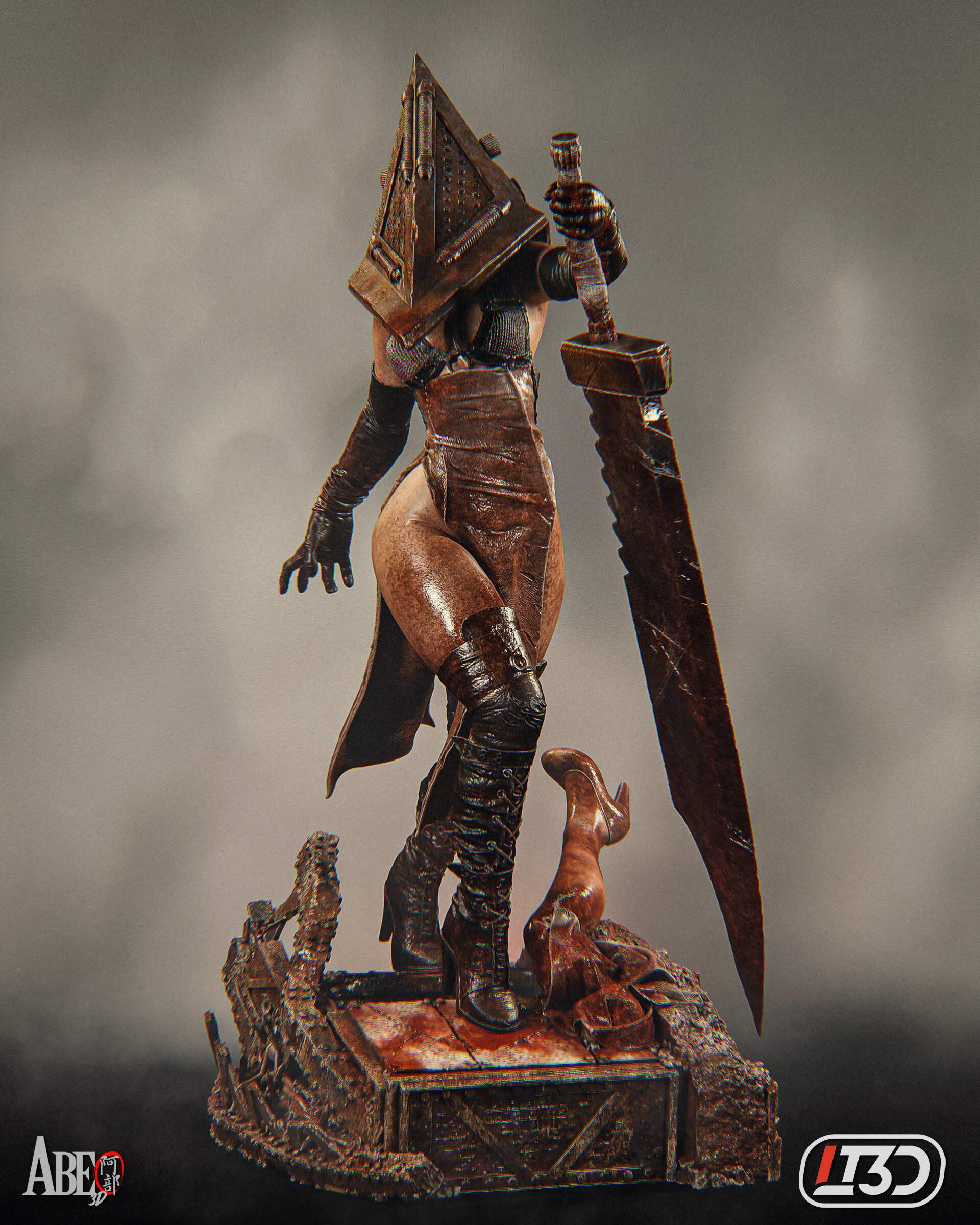 The Crimson Executioner Statue