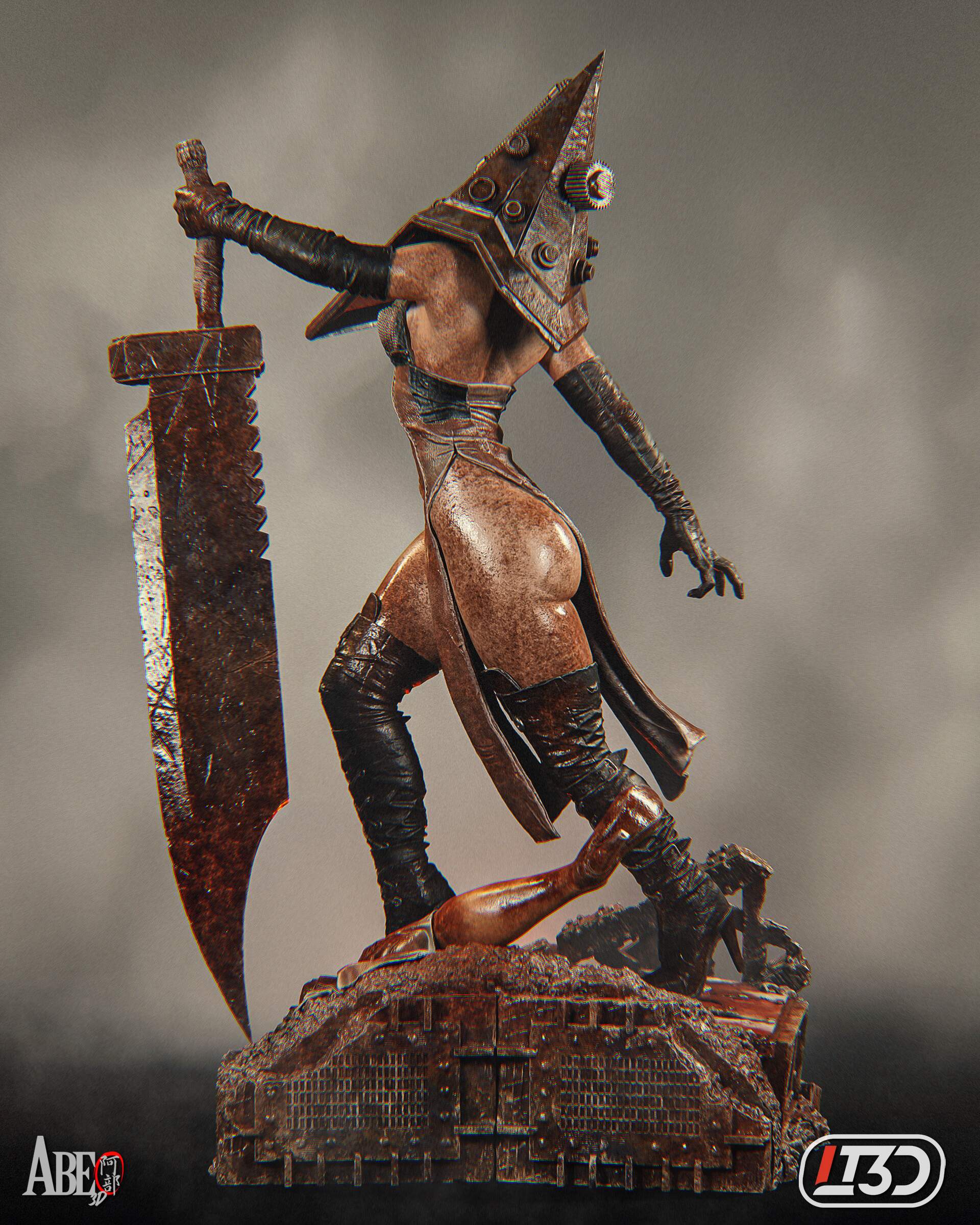 The Crimson Executioner Statue