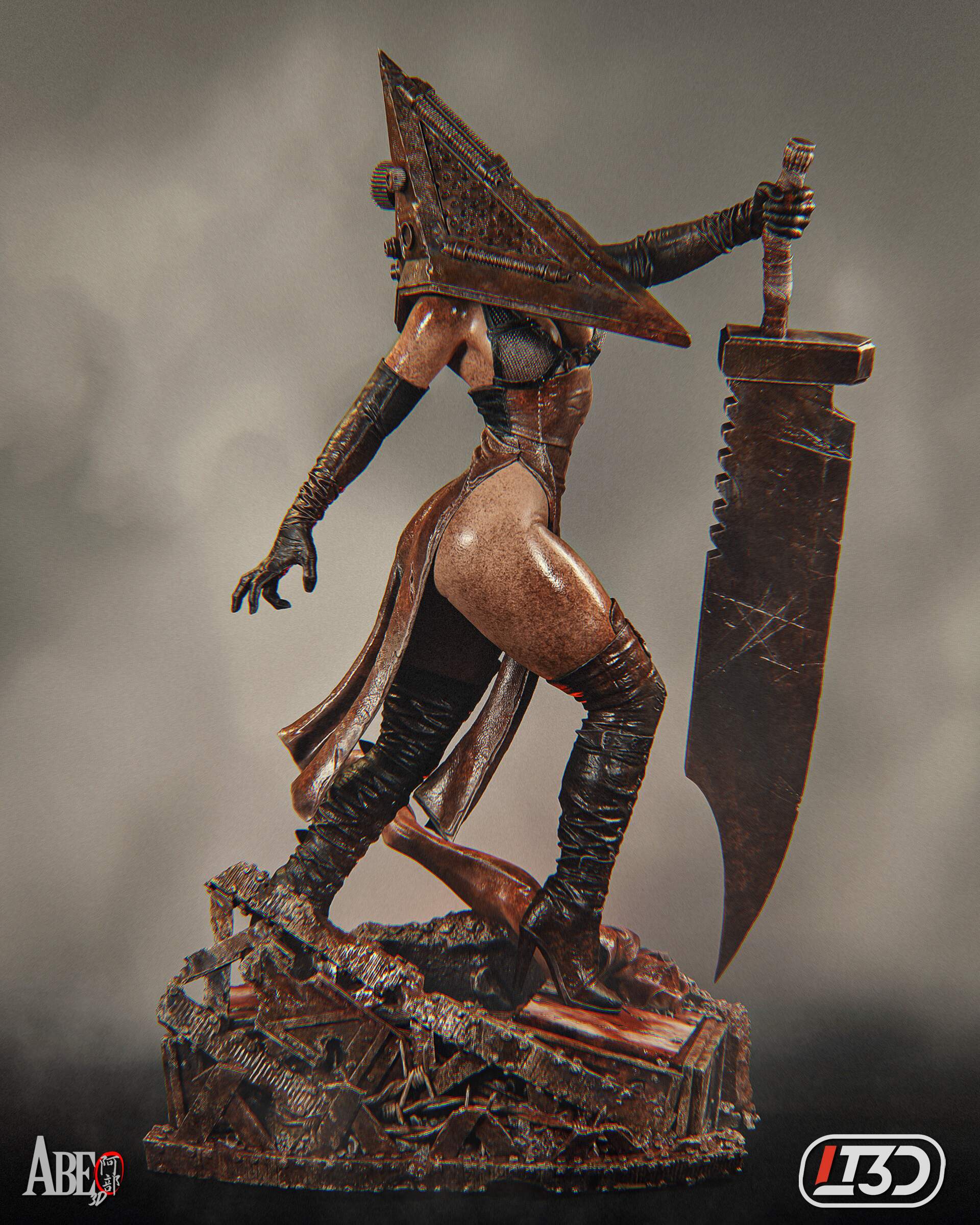The Crimson Executioner Statue