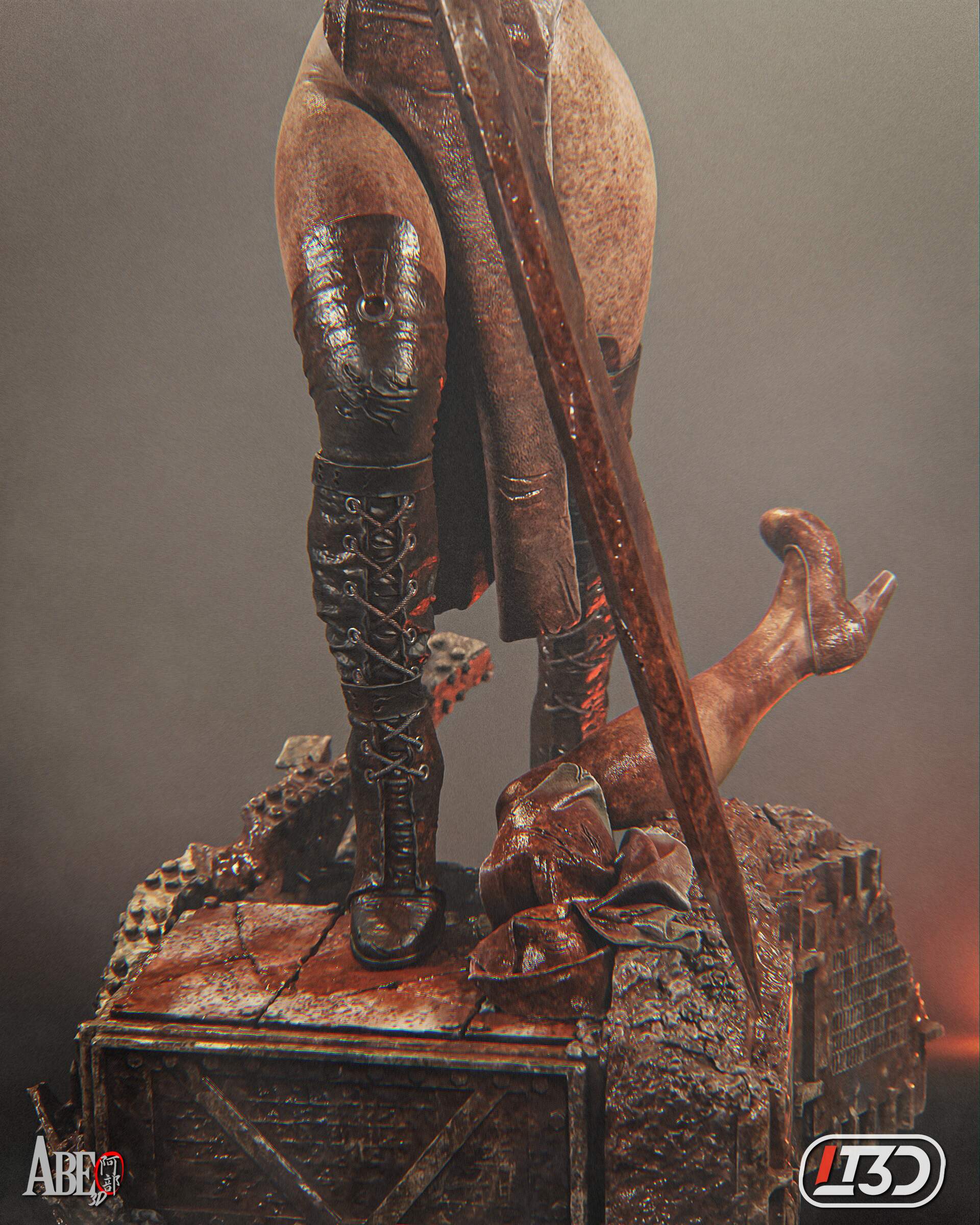 The Crimson Executioner Statue