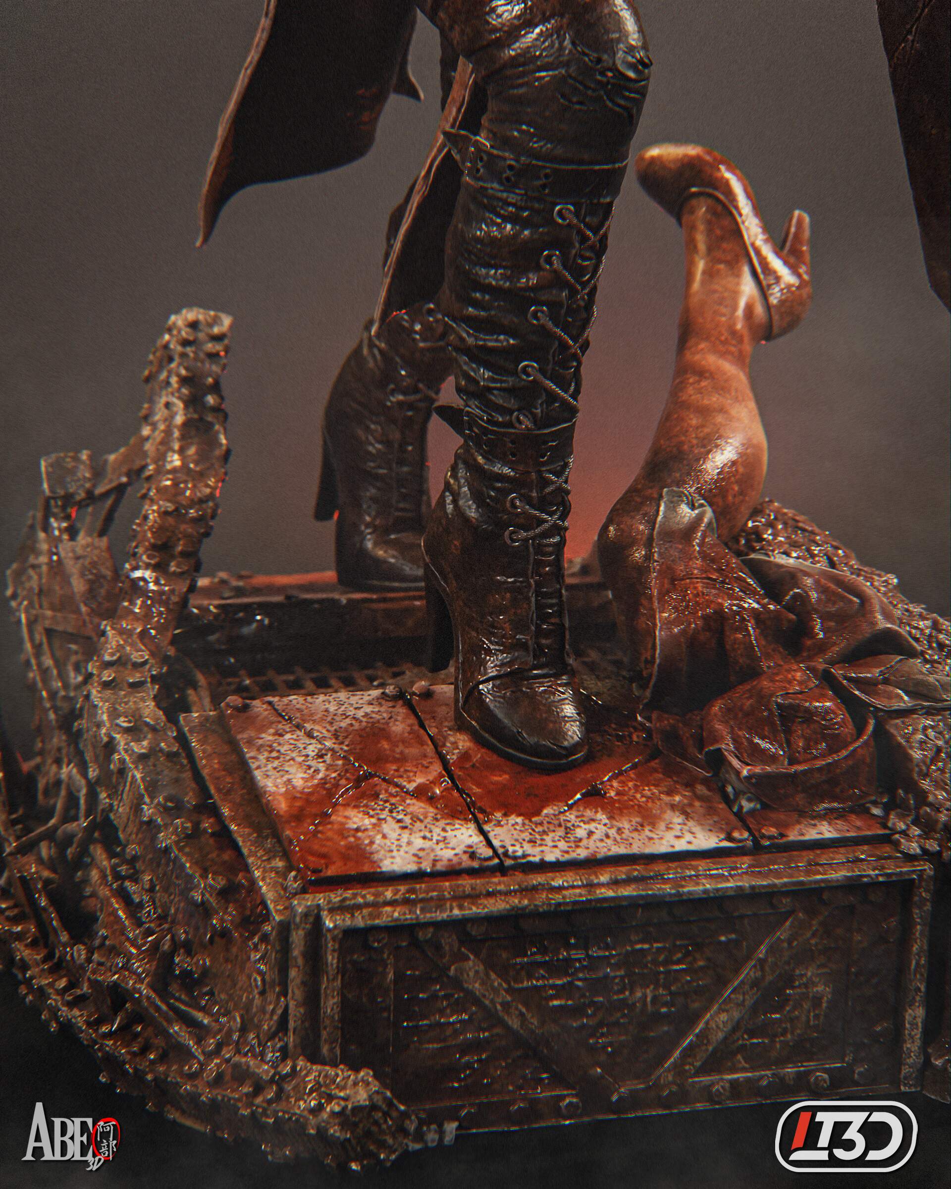 The Crimson Executioner Statue