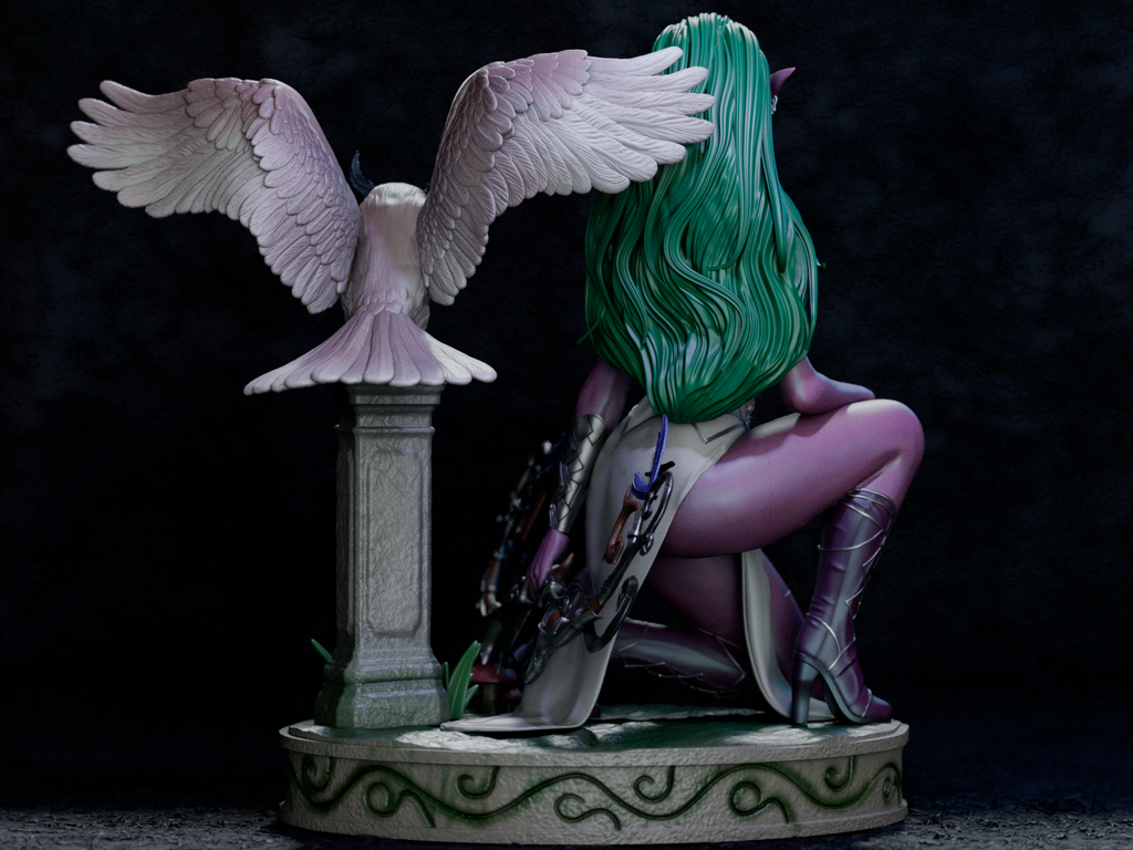 The Moon Priestess Statue