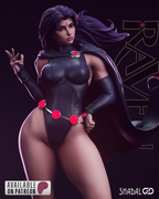 Dark Sorceress Statue