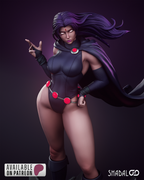 Dark Sorceress Statue