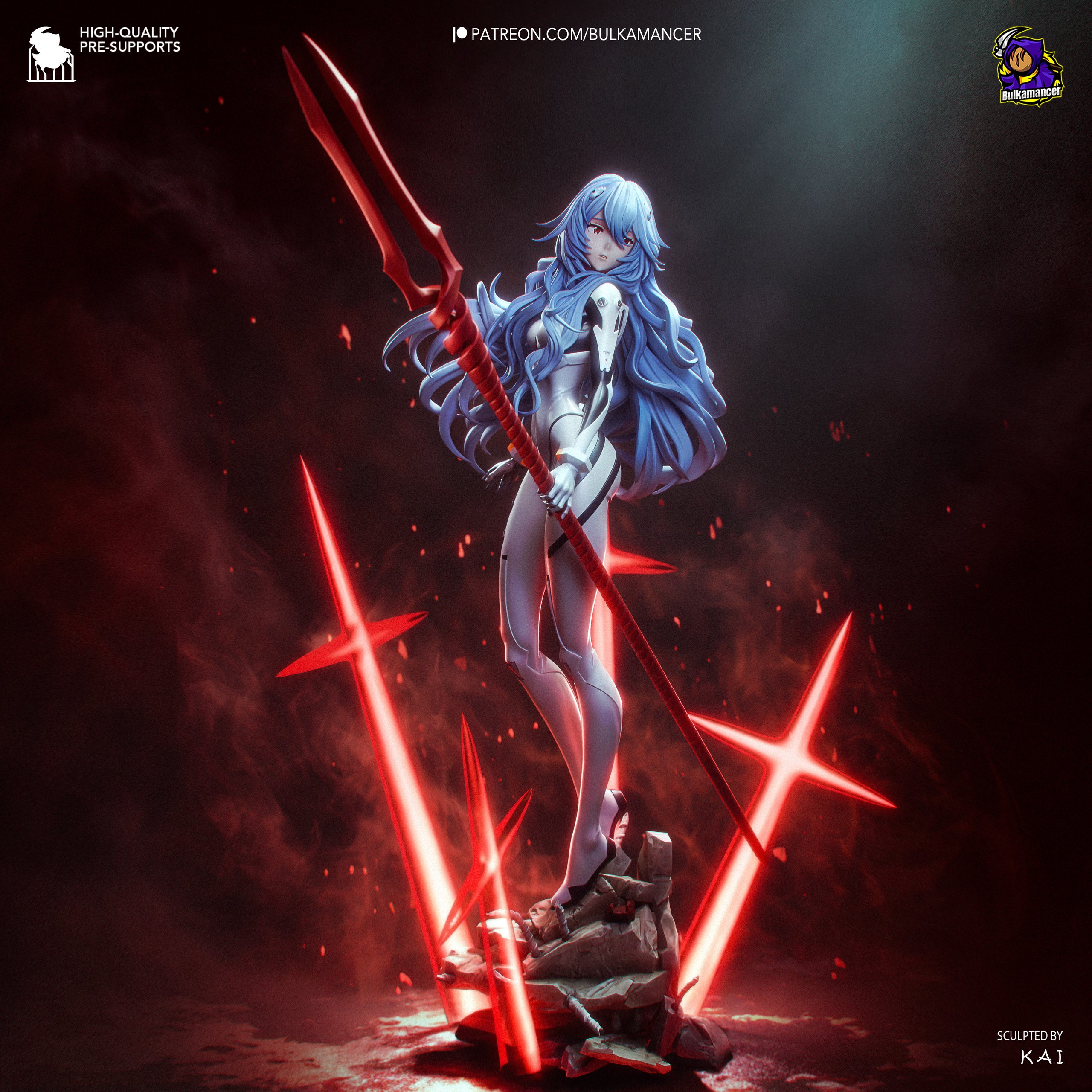 Rei Ayanami Statue